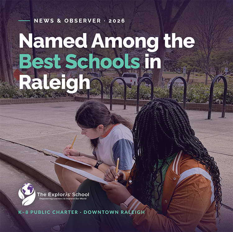 The News & Observer Names Exploris Among Raleigh's Best Schools